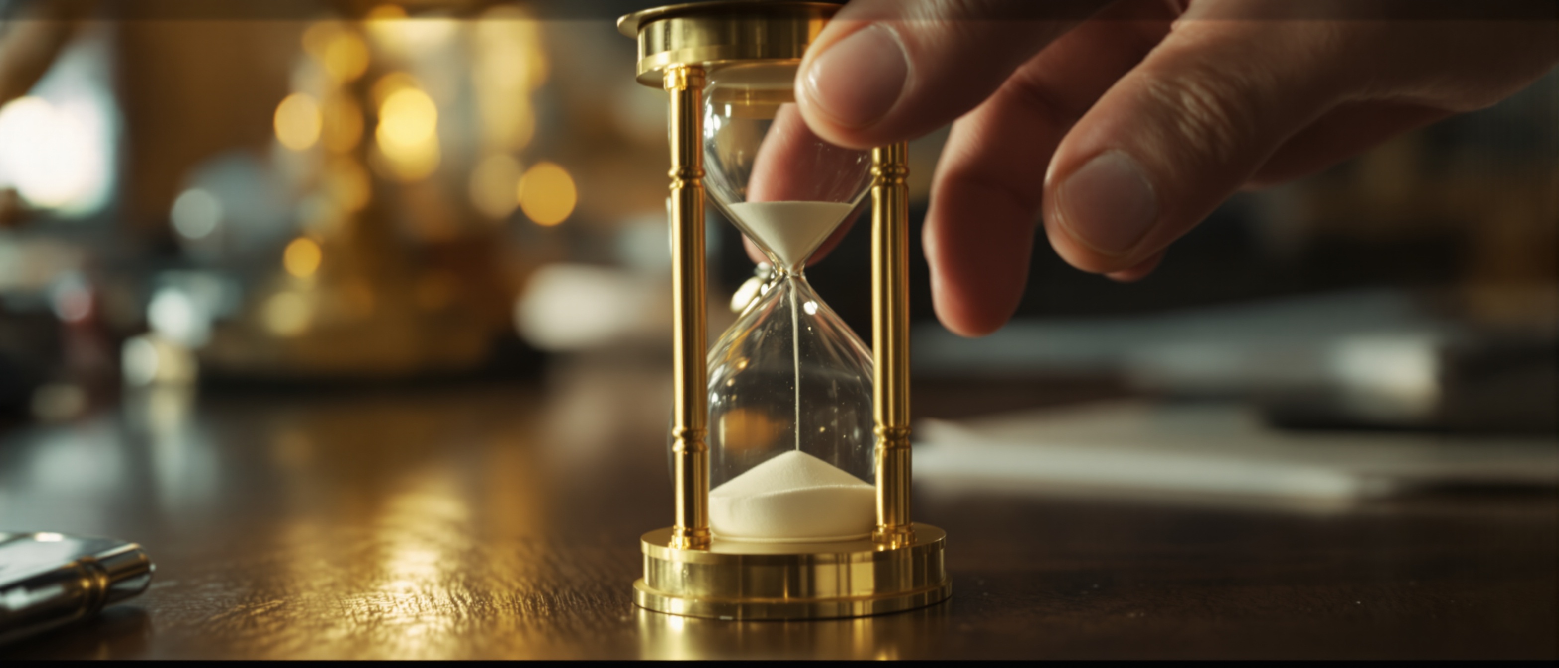 A senior-run motion stood up in days when the quarter is at risk.